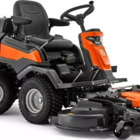 Tondeuse frontale professionnelle à quatre roues Husqvarna R 418TsX AWD appareil de base sans tondeuse - modèle 2025-Neuf